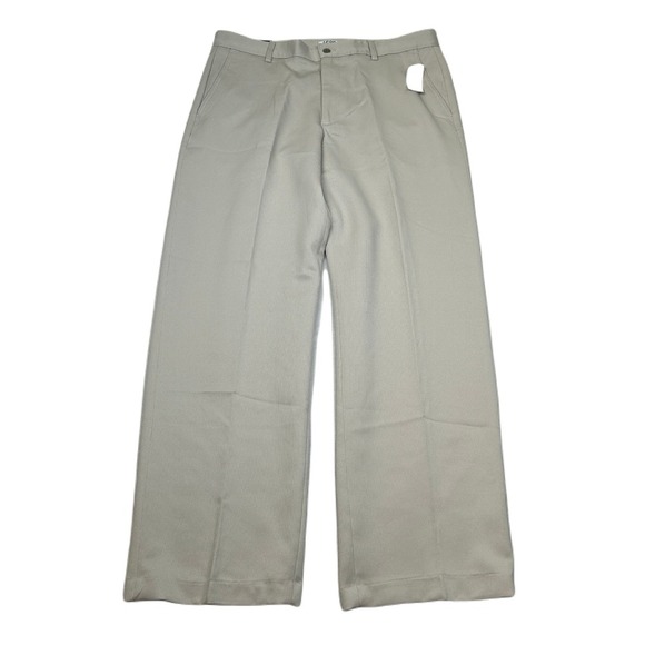 IZOD PerformX Golf Pants Mens 36x32 Beige Cool-FX UPF‎ 50 Sun Control - Picture 1 of 8